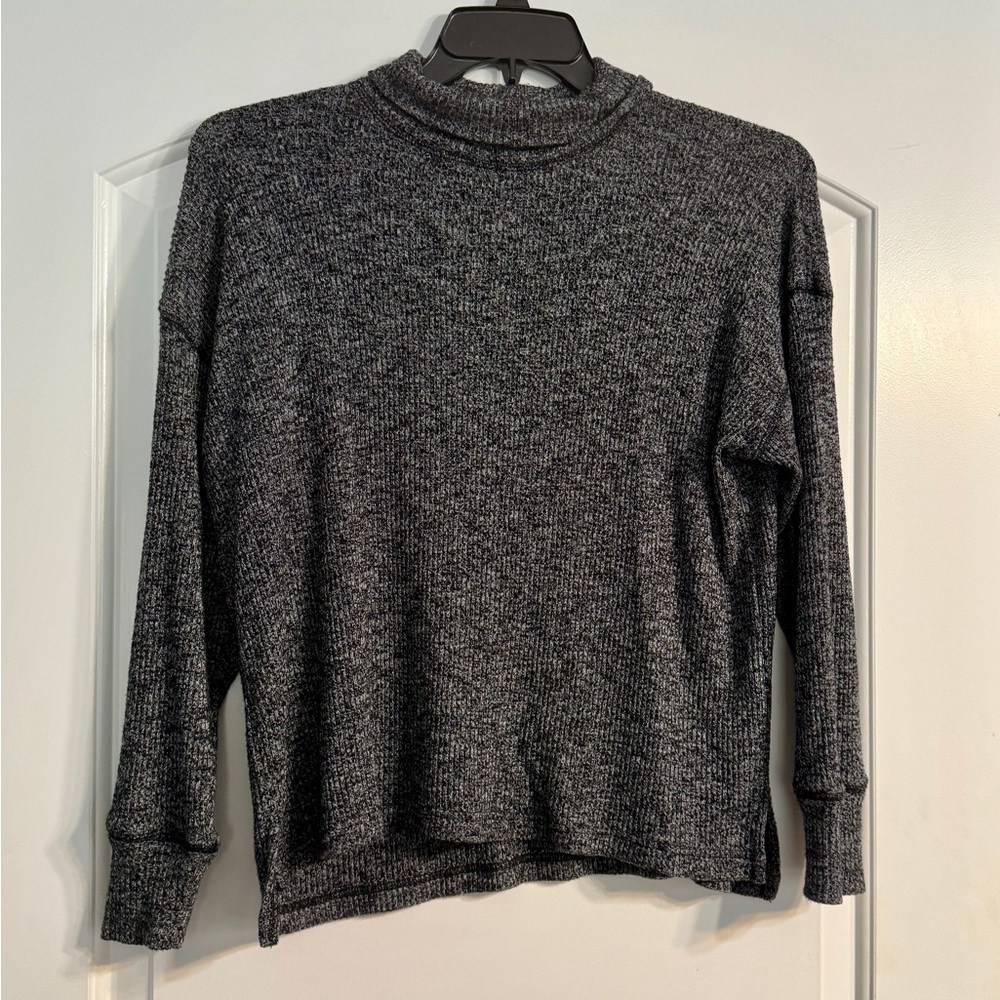 J. Crew Heather Gray Turtleneck Sweater